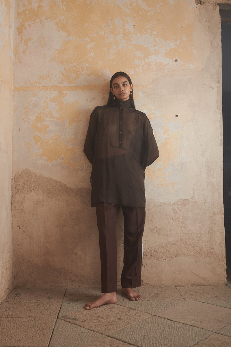Cyra Shirt in Arabica - Desert Paris