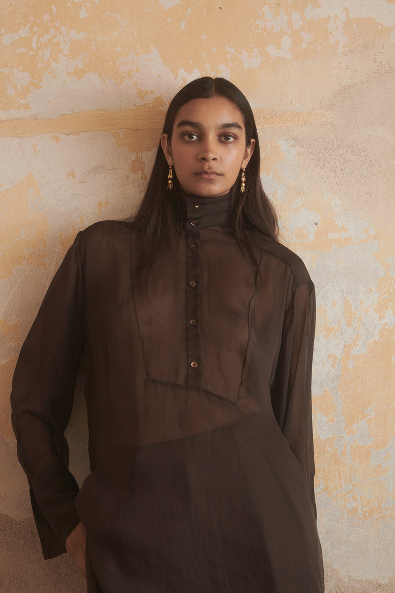 Cyra Shirt in Arabica - Desert Paris