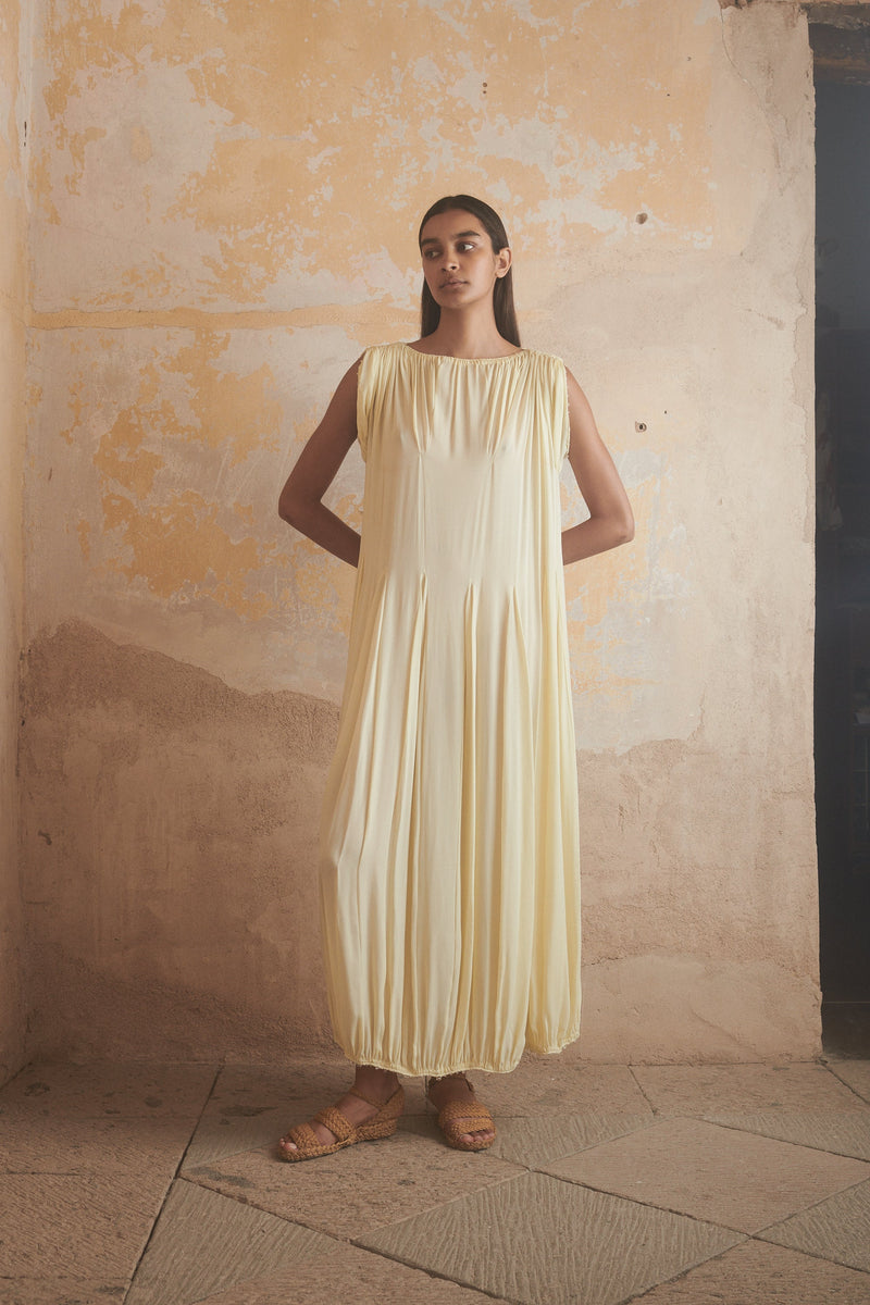 Lounés Caftan in Citrine - Desert Paris