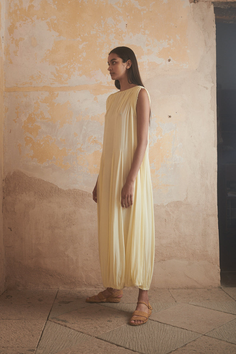 Lounés Caftan in Citrine - Desert Paris