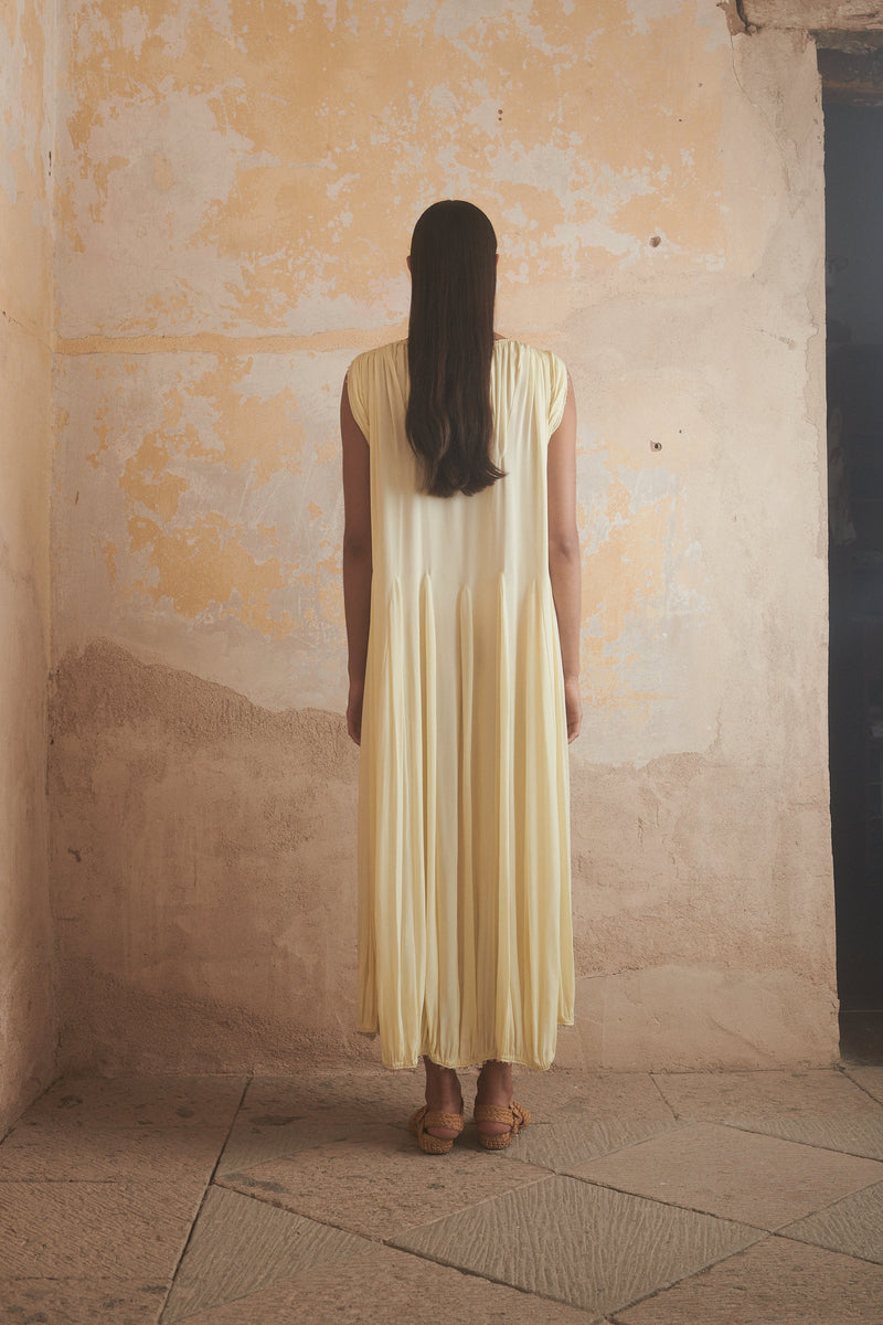 Lounés Caftan in Citrine - Desert Paris