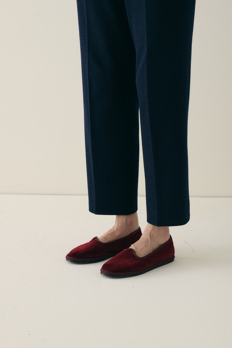Vibi Venezia Loafers Burgundy - Desert Paris